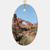 Nationaal park Arches, bij Moab, Utah, Verenigde S Keramisch Ornament (Links)