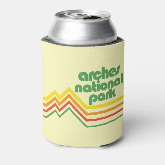 Nationaal park Arches Blikjeskoeler (Blikje Achterkant)