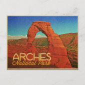 Nationaal park Arches Briefkaart (Voorkant)