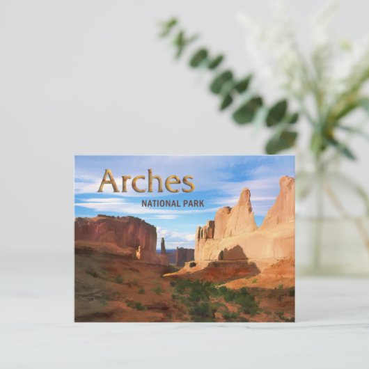 Nationaal park Arches Briefkaart (Staand voorkant)