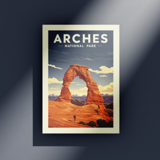 Nationaal park Arches Briefkaart