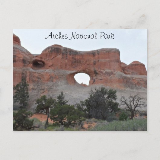 Nationaal park Arches Briefkaart (Voorkant)