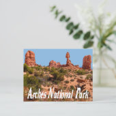 Nationaal park Arches, Briefkaart Moab Utah (Staand voorkant)