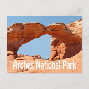 Nationaal park Arches, Briefkaart Moab Utah