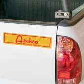 Nationaal park Arches Bumpersticker (Op Truck)