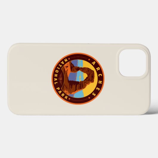 Nationaal park Arches Case-Mate iPhone Case (Achterkant (horizontaal))