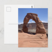 Nationaal park Arches: Delicate Arch Briefkaart (Voorkant / Achterkant)