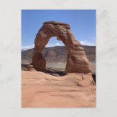 Nationaal park Arches: Delicate Arch Briefkaart (Voorkant)