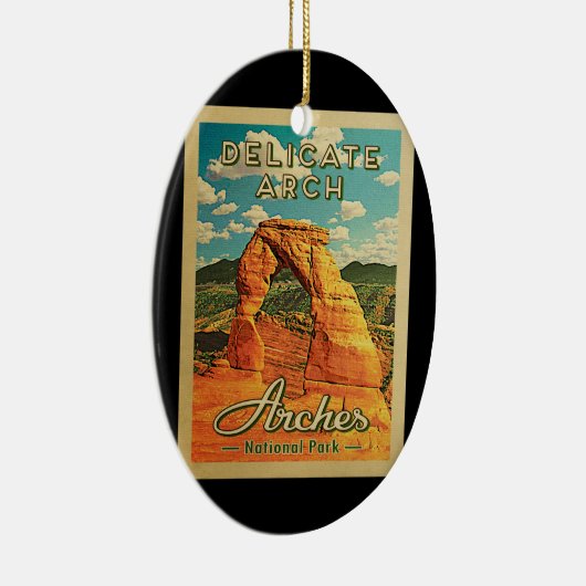 Nationaal park Arches -  Delicate Arch Keramisch Ornament (Rechts)