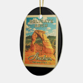 Nationaal park Arches -  Delicate Arch Keramisch Ornament (Links)