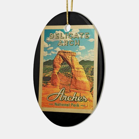 Nationaal park Arches -  Delicate Arch Keramisch Ornament (Links)