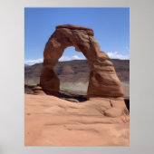 Nationaal park Arches: Delicate Arch Poster (Voorkant)