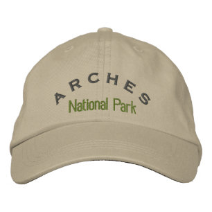 Nationaal park Arches Geborduurde Pet