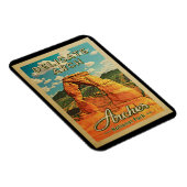 Nationaal park Arches -  gespleten Arch Magneet (Rechterzijde)