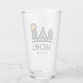 Nationaal park Arches Glas (Achterkant)