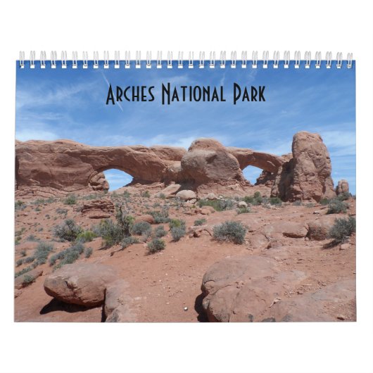 Nationaal park Arches Kalender (Hoes)