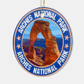 Nationaal park Arches Keramisch Ornament (Links)