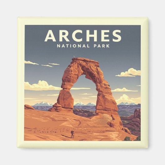 Nationaal park Arches Magneet (Voorkant)