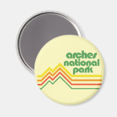 Nationaal park Arches Magneet (Voorkant / Achterkant)