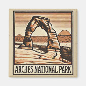 Nationaal park Arches Magneet (Voorkant)
