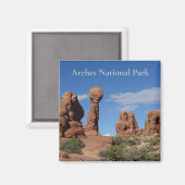 Nationaal park Arches Magneet (Voorkant / Achterkant)