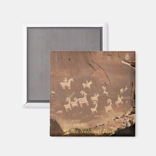 Nationaal park Arches Magneet (Voorkant / Achterkant)