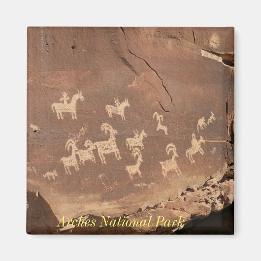 Nationaal park Arches Magneet (Voorkant)