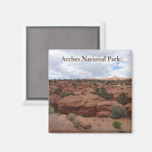 Nationaal park Arches Magneet (Voorkant / Achterkant)