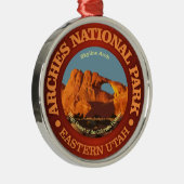 Nationaal park Arches Metalen Ornament (Rechts)