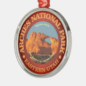 Nationaal park Arches Metalen Ornament (Links)