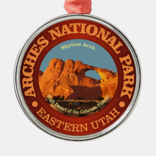 Nationaal park Arches Metalen Ornament