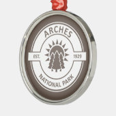 Nationaal park Arches Metalen Ornament (Links)