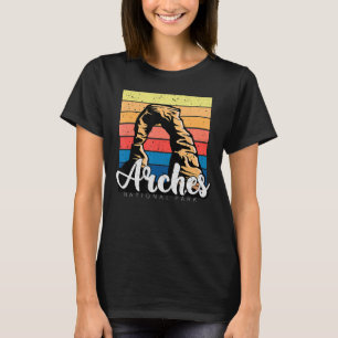 Nationaal Park Arches Moab Canyon Utah Camping Hik T-shirt
