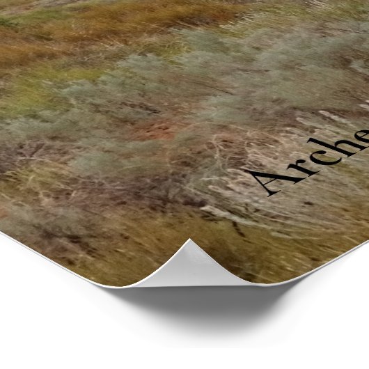 Nationaal park Arches, Moab, Utah Poster (Hoek)