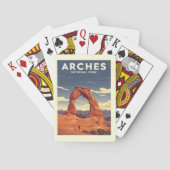 Nationaal park  Arches Pokerkaarten (Achterkant)