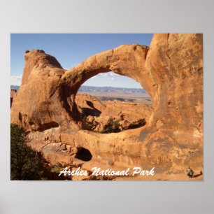 Nationaal park Arches Poster