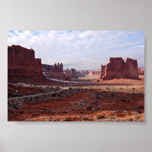 Nationaal park Arches Poster (Voorkant)