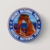 Nationaal park Arches Ronde Button 5,7 Cm (Voorkant)
