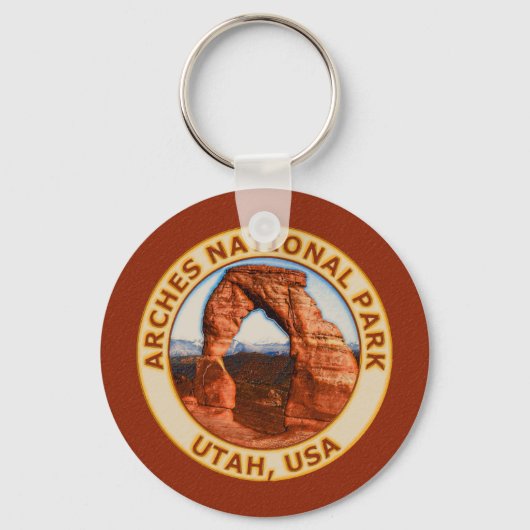 Nationaal park Arches Sleutelhanger (Voorkant)