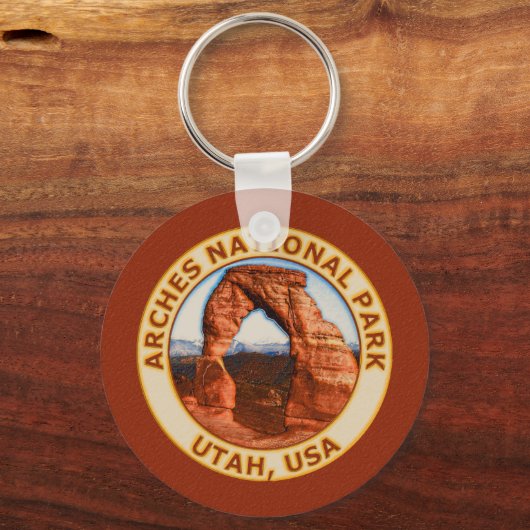 Nationaal park Arches Sleutelhanger (Voorkant)