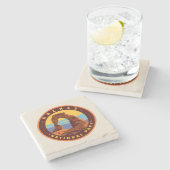 Nationaal park Arches Stenen Onderzetter (Zijkant)