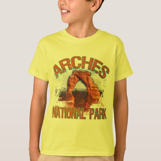 Nationaal park Arches T-shirt (Voorkant)
