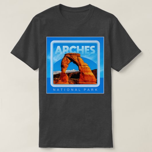 Nationaal park Arches T-shirt (Design voorkant)