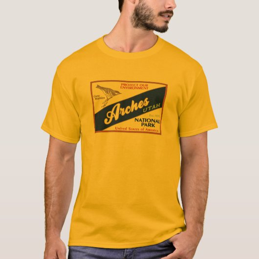 Nationaal park Arches T-shirt (Voorkant)