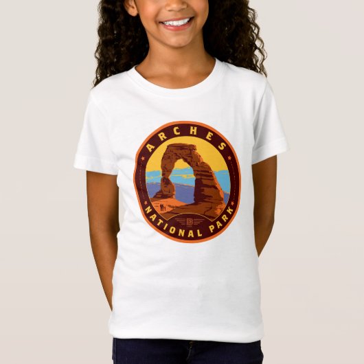 Nationaal park Arches T-shirt (Voorkant)