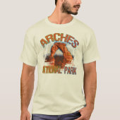 Nationaal park Arches T-shirt (Voorkant)