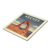 Nationaal park Arches Tegeltje (Zijkant)