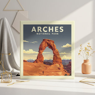 Nationaal park Arches Tegeltje