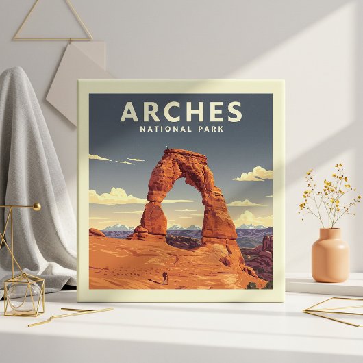 Nationaal park Arches Tegeltje