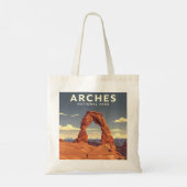 Nationaal park Arches Tote Bag (Achterkant)